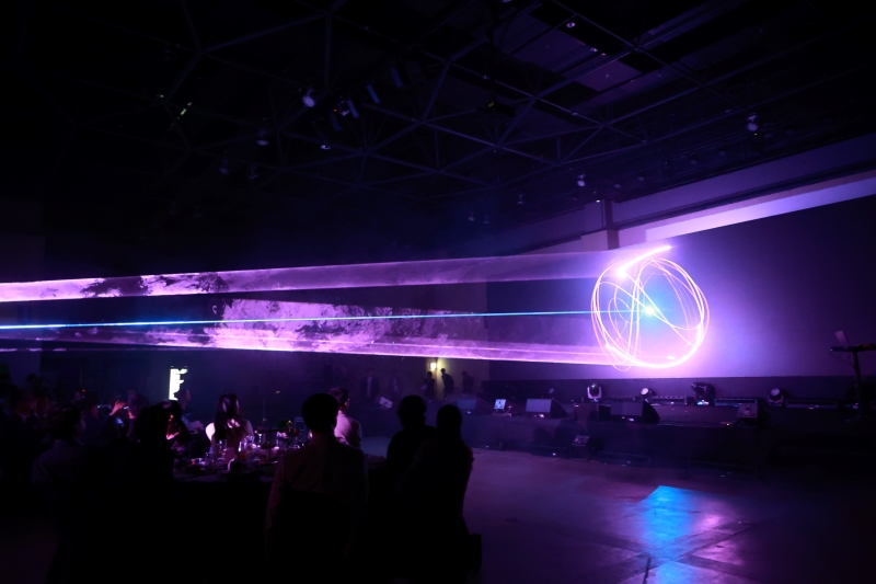 Luminous sound sculptures, October 2025 at the National Science Museum, Daejeon. Courtesy of Jeho Yun