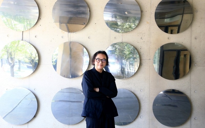 Gwangju Biennale Artistic Director Ho Tzu Nyen on Aug. 21 poses for a photo at the event in Gwangju. (Gwangju Biennale)