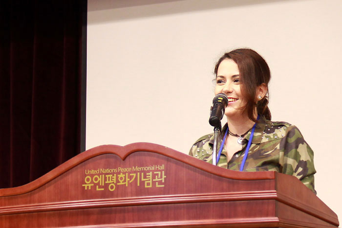 Hande Kavarnali says that Korea and Turkey are historical sibling countries and that she will work hard to contribute to deepening the bilateral relationship between the two nations. She was speaking during the closing ceremony for 'The Long March of Youth From U.N. Korean War Allied Nations' on July 2.