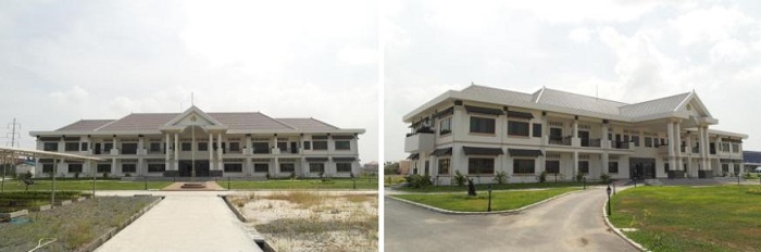 A newly established forest research institute in Phnom Penh, Cambodia, on May 7. (photo courtesy of the Korea Forest Service)