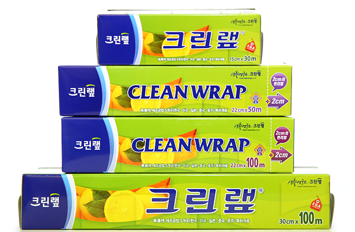 Made from PEs, non-toxic ingredients, Cleanwrap enables customers to store food in a safe and clean manner.