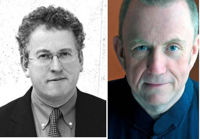 Conductor Graeme Jenkins (left) and director Stephen Lawless.