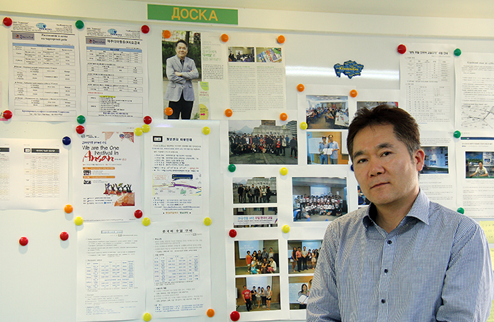 Kim Jun Tae is the founder of the Dongdaemun Information Center for Foreigners.