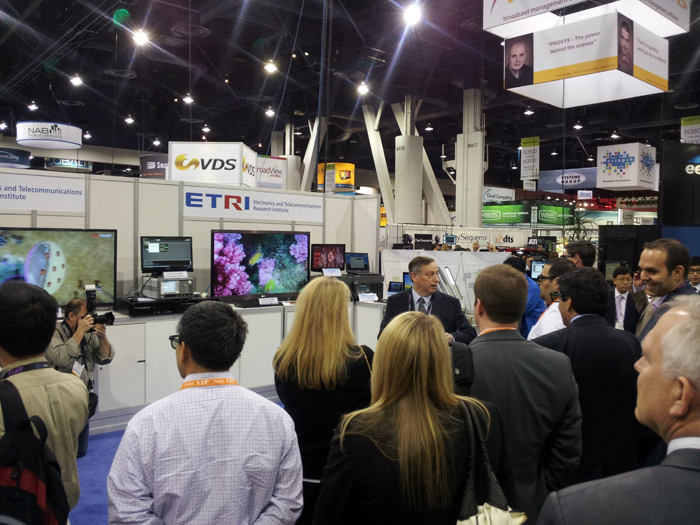 MPEG media transport (MMT) technology developed by the ETRI and other Korean corporations has been adopted as the next generation digital broadcasting standard in North America and Japan. 