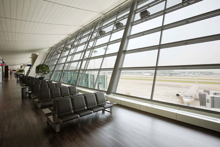 Fursys chairs can be seen at Incheon International Airport.