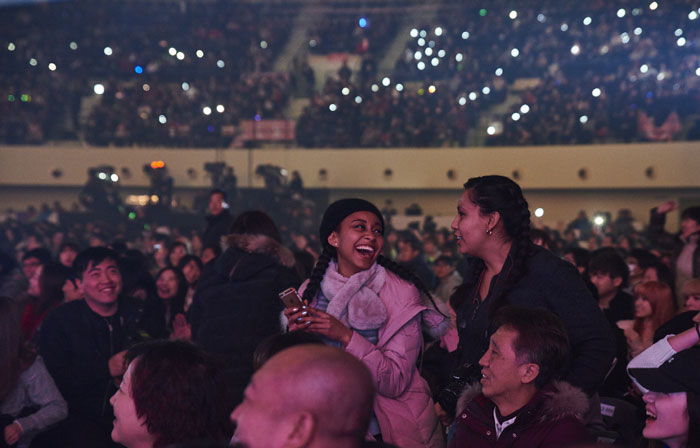 The 'K-drama Festa in Pyeongchang' concert and fashion show attracted more than 5,000 people from both Korea and overseas.