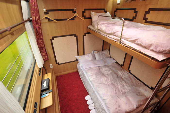 Family room for three to four people (photo courtesy of Korail)