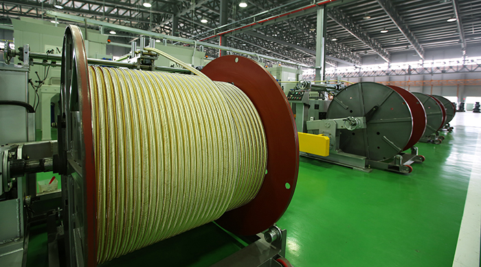 Automated hydraulic hose production lines are part of Koman's third and newest factory.