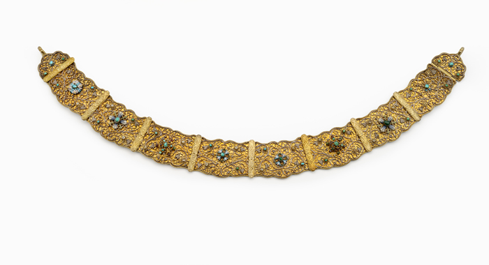  A gilt-silver belt from the Habsburg Dynasty (Photo courtesy of the National Palace Museum of Korea) 