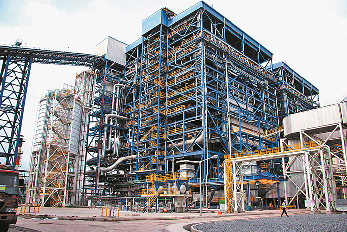 Hyundai E&C uses an environmentally friendly technology at the Mong Duong 1 Thermal Power Plant.