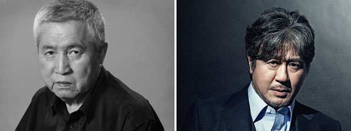 Movie director Im Kwon-taek (left) and actor Choi Min-sik are two of the five Koreans recently appointed as new members of AMPAS.