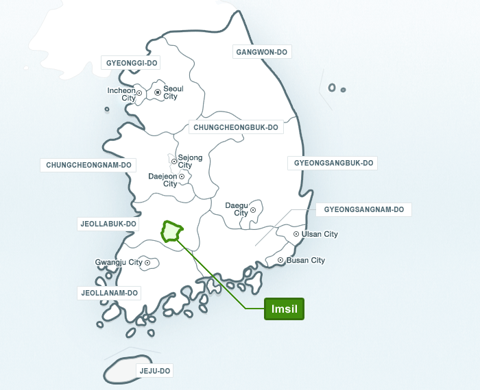 Imsil-gun County is in Jeollabuk-do. 
