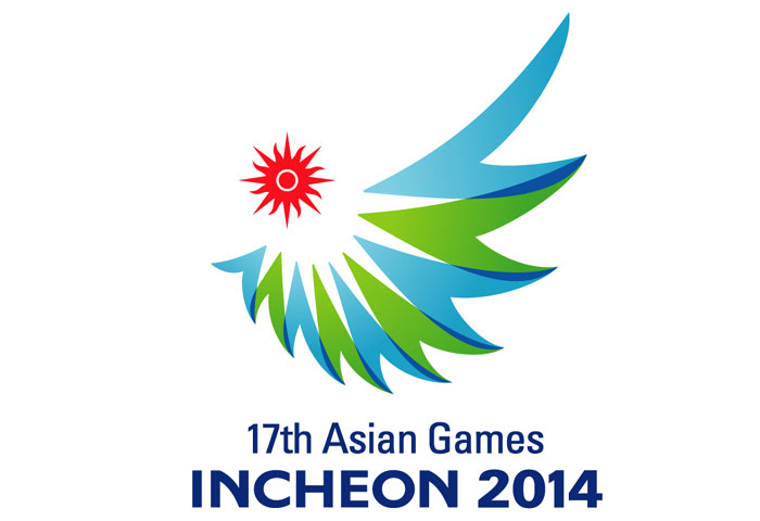 Above: The official mascots for the 2014 Incheon Asian Games are the seal siblings (from left) Barame, Chumuro and Vichuon. Bottom: The official emblem of the games combines a huge wing, consisting of a string of capital 'A's, the first letter of “Asia,” with a shining sun. This symbolizes the Asian people holding hands across the sky. (images courtesy of the Incheon Asian Games Organizing Committee)