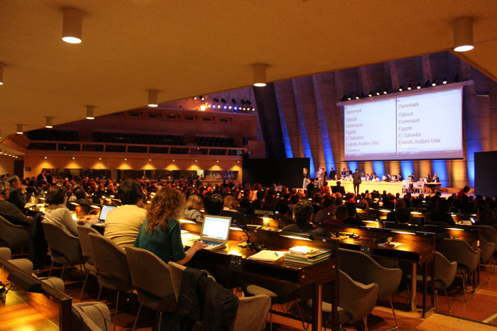  The fifth meeting of the Intergovernmental Committee for the Safeguarding of the Intangible Cultural Heritage is held from June 2 to June 4 in Paris, France. (photo: courtesy of the Cultural Heritage Administration) 