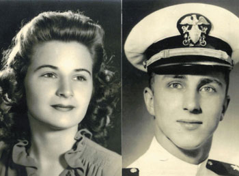 John Linton's parents. (Left) Lois Linton, whose Korean name is In Aeja, and Hugh Linton, also known as In Hyu in Korean. John Linton is their sixth child. (photo courtesy of John Linton)