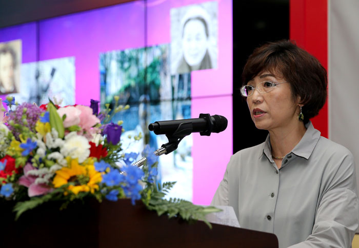 Professor Seog Young-Joong from the department of Russian language and literature at Korea University delivers a lecture on “Korea-Russia relations and cultural communication” at the forum on May 30.