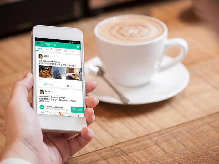 ed social networks such as Naver's Band are gaining popularity.