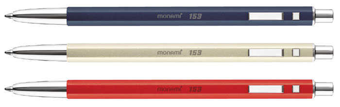 Korean Air x Monami 153 Ballpoint Pens 3PCS Office School Supply