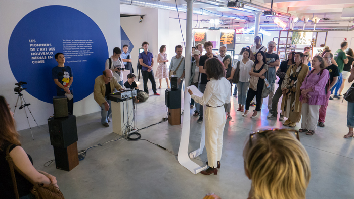 The Future Is Now is underway at La Friche Belle de Mai in Marseille.