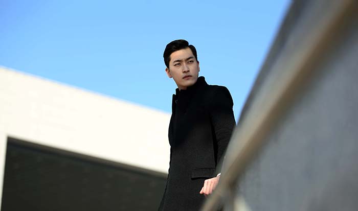 Fashion model Sean Yong made his modeling debut in Milan, Italy, in 2012, with an appearance in a John Varvatos show. (photo: Jeon Han)