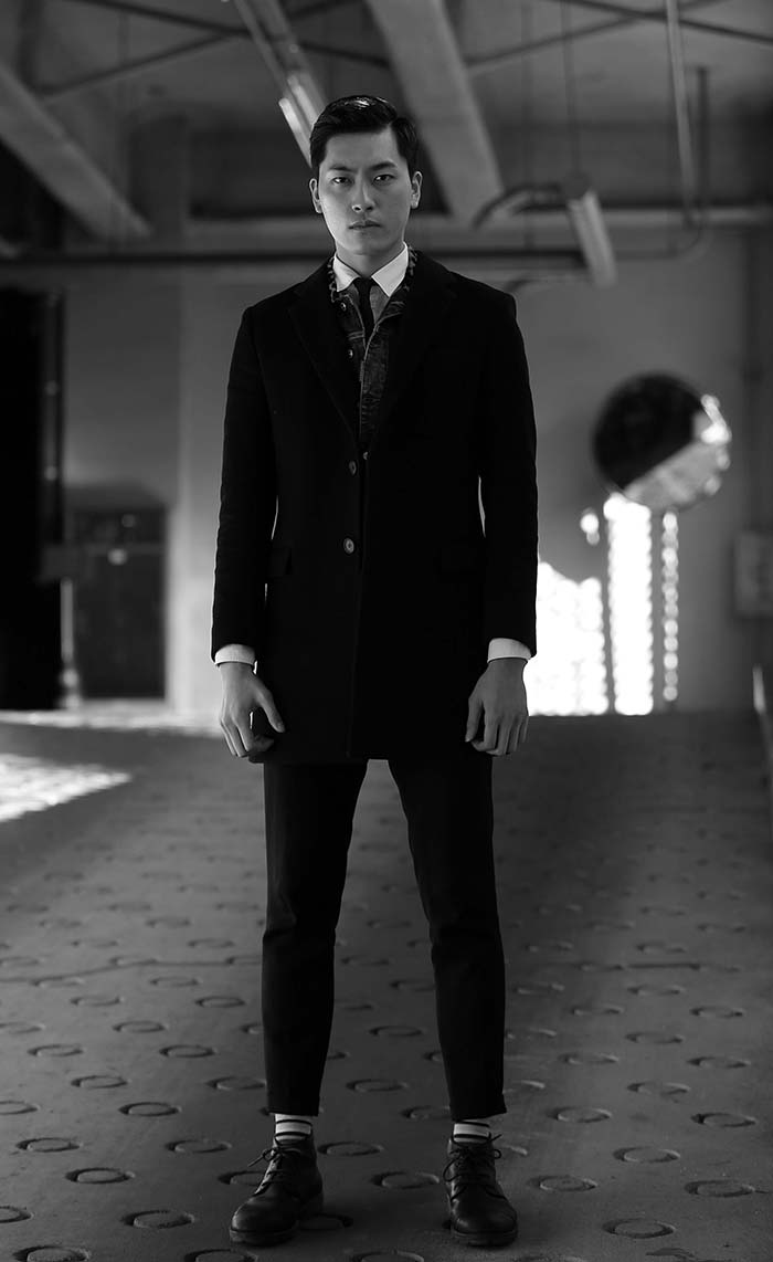 Fashion model Sean Yong says he feels happier modeling than doing anything else in the world. (photo: Jeon Han)