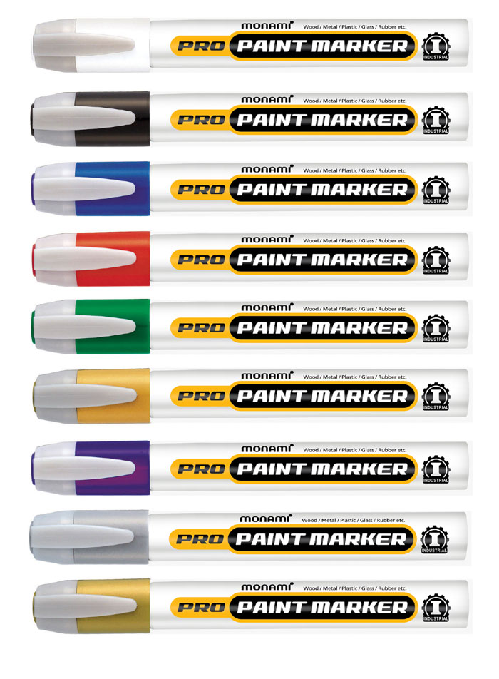 Paint Markers are also some of Monami’s key products.