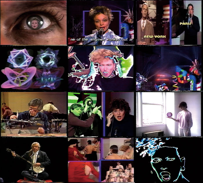 'Good Morning, Mr. Orwell,' broadcast live on New Year's Day 1984. (photo courtesy of the Nam June Paik Art Center)