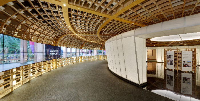 The permanent exhibition hall is at the newly-opened National Intangible Heritage Center in Jeonju, Jeollabuk-do. 