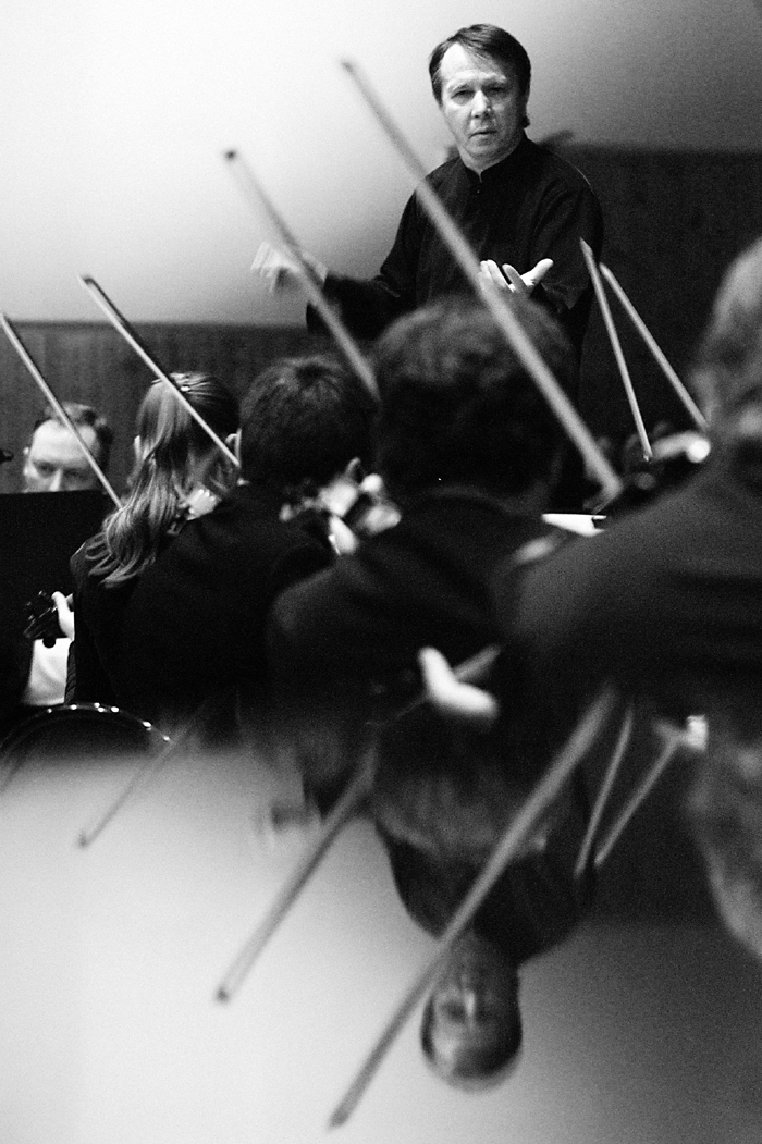 Pianist Mikhail Pletnev is serving as conductor for the Russian National Orchestra since 1990. (photo courtesy of Mastmedia)