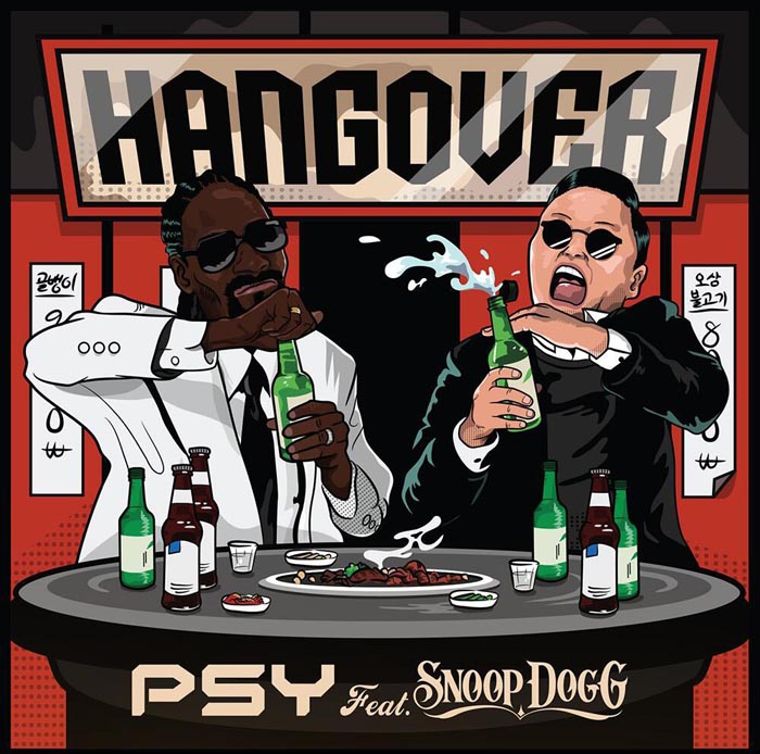  Psy's 'Hangover' poster 