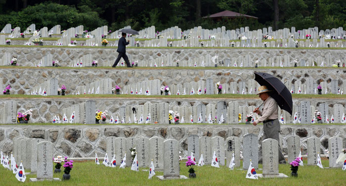 The graveyard is for people of national merit who devoted their lives to fight for the independence of the country.