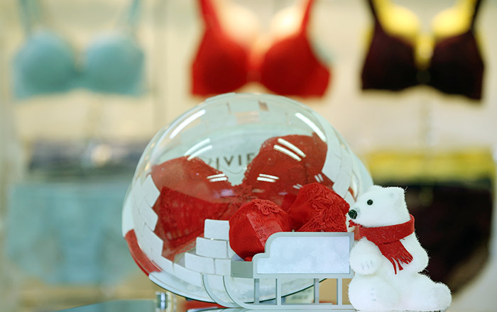 Lingerie made by Namyeung Vivien are beautifully designed and equipped with functional features, too, that boost the wearer's body image. 