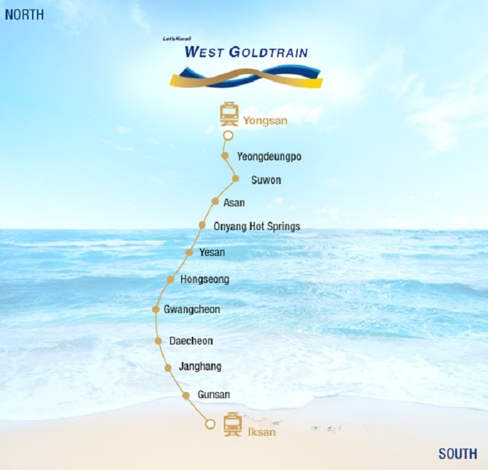 The West Gold Train runs along the West Coast.