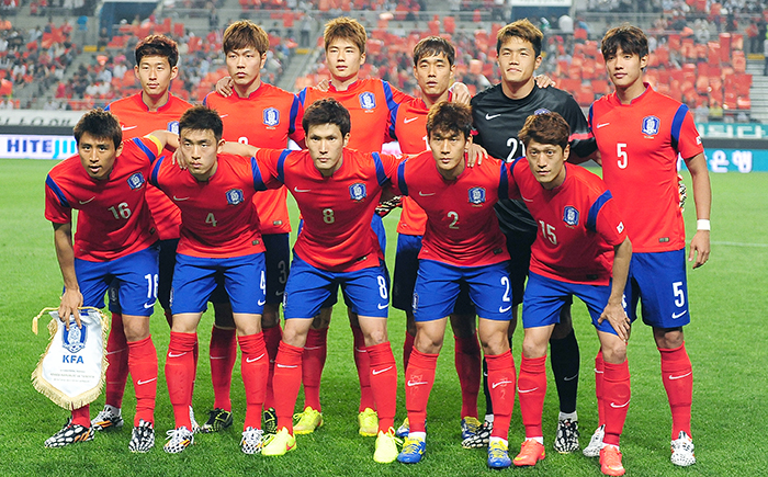 Korean cheap soccer players