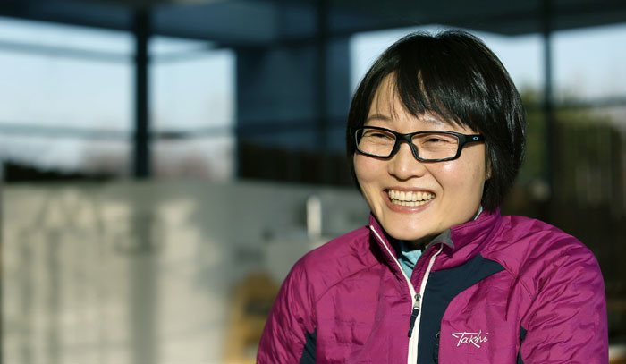 ‘When talking about mountains, I get so excited,’ says Kim with a bright smile.