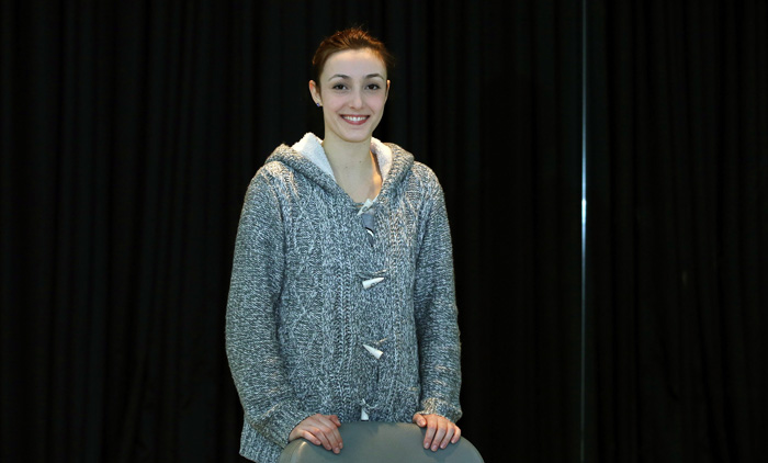 Rome's Ilaria Martucci says she came to Korea after she was impressed with the excellent performance of Korean ballerinas at the Premio Roma Dance Competition. 