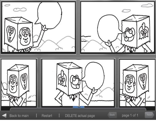  A cartoon created by the children (Photo courtesy of the MCST) 