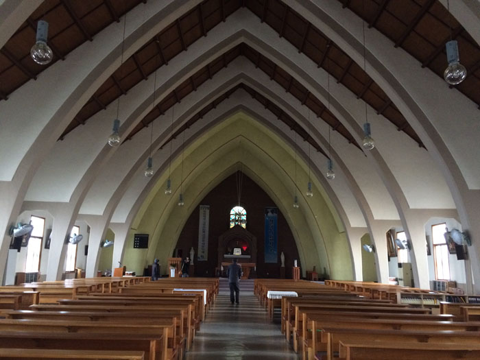 The Ganggyeong Catholic Church in Nonsan, Chungcheongnam-do Province, is officially designated a cultural asset on Aug. 25.