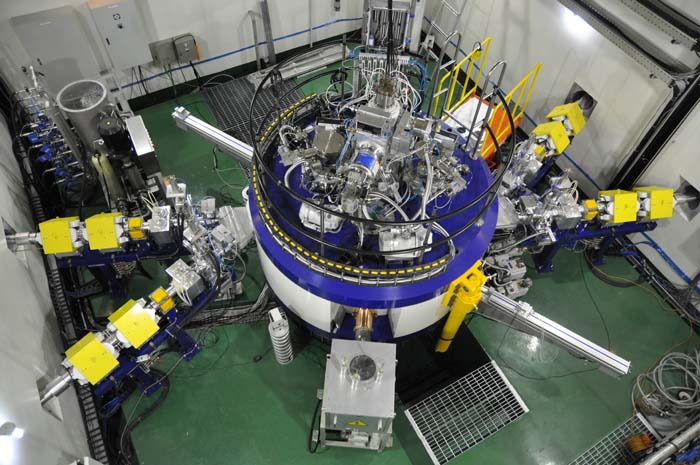  The RFT-30 cyclotron is built by the Korea Atomic Energy Research Institute in Jeollabuk-do. (image courtesy of the KAERI) 