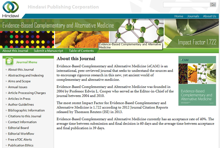 Research results finding that “forest healing” can prevent cardiovascular disease will be published in eCAM. 