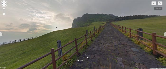  Images of the Seongsan Sunrise Peak are now available in Google Maps and at the Google Cultural Institute. The peak is popular with visitors, as they get a first-hand experience of the huge volcanic cone and can see a spectacular sunrise in the morning. 