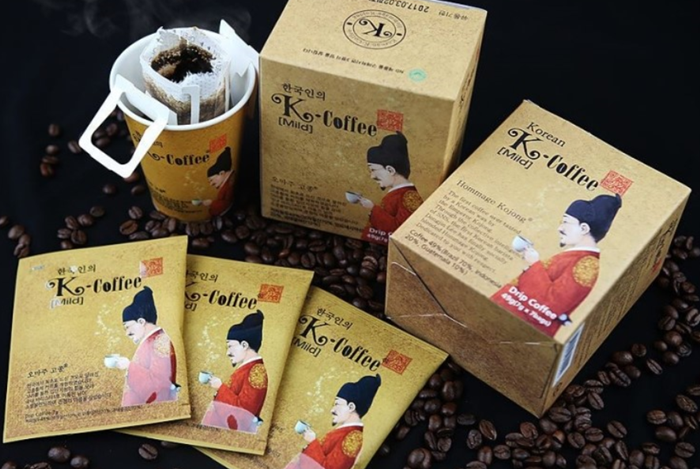 The agricultural corporation Chungmec has been manufacturing “K-Coffee,” a hot drink that includes coffee beans and barley grain, since 2014. (Chungmec)