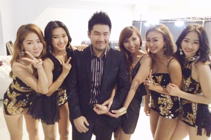 Backstage with Sistar