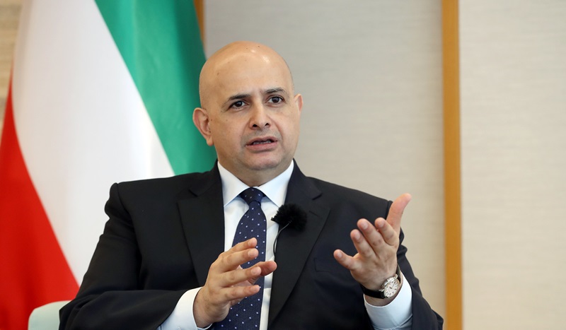 To gauge the direction of cooperation between Korea and the world, Korea.net is running a series of interviews with ambassadors to Korea. To mark the 40th anniversary of bilateral ties, Kuwaiti Ambassador Bader Mohammed AlAwadi explained the relationship and cooperation between Korea and Kuwait.