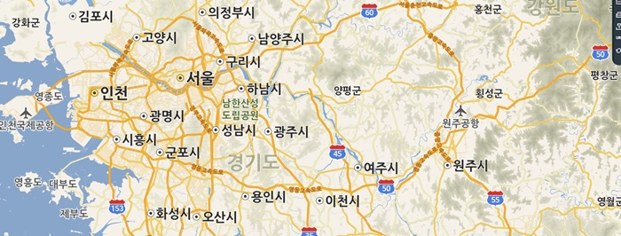  The maps can feature enlarged labels.