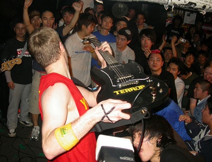 Champion perform in Skunk Hell on March 2, 2005.