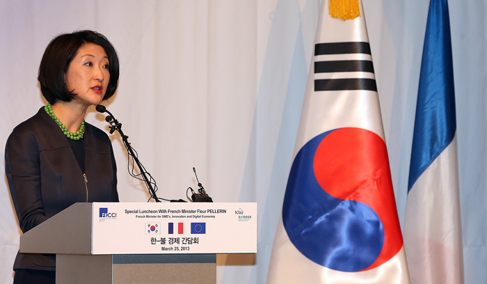 French Minister Pellerin Causes Sensation In Korea Koreatourinformation Com