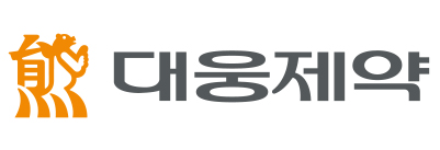 The logo of Daewoong Pharmaceutical contains the image of a bear. The logo was created by modifying the Chinese character for 