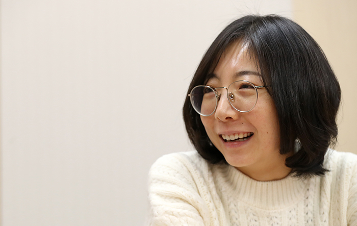 Wang Liqun is a Chinese doctoral student at Pai Chai University in Daejeon who won the Hoseo Literature Award last year for four poems including ”Sleep.”