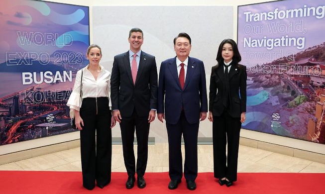 President Yoon holds 11 more summits, hawks Busan's bid